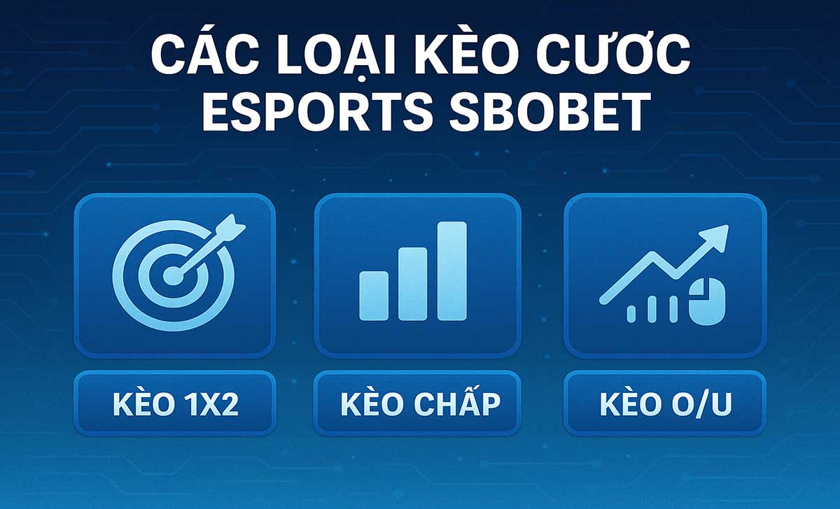 Có những loại kèo nào khi cược Esport tại SBOBET?