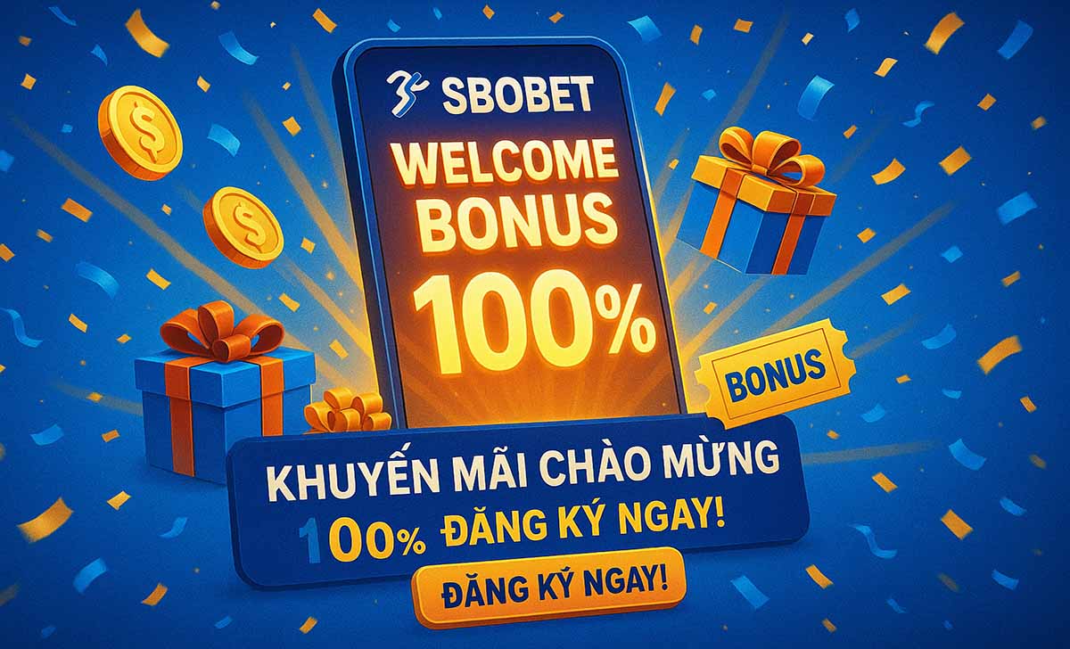 Mã khuyến mãi chào mừng SBOBET