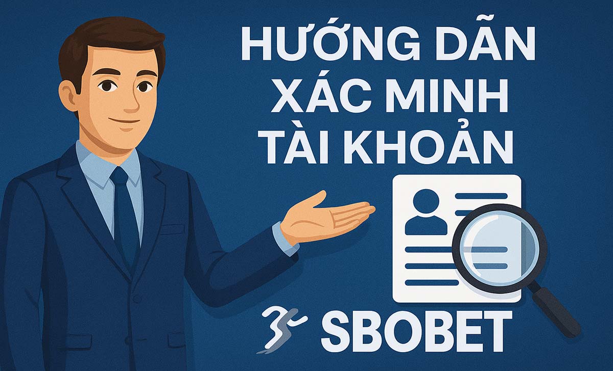 Hướng dẫn xác minh tài khoản SBOBET